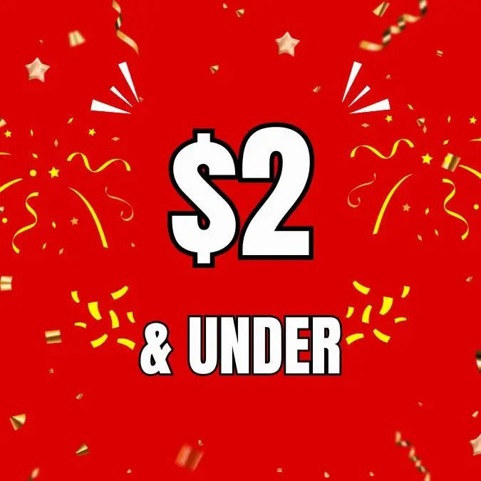 $2 And Under Flash Deals
